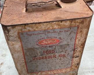 Old Ford Hydraulic Oil Can