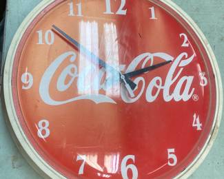 Coca Cola Clock