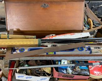 Flats of Hardware and Tools