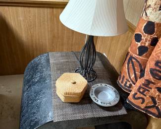 lamp, end table
