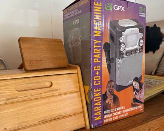 karaoke machine