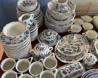 blue danube dish set