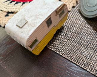 vintage toy camper / trailer