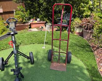 golf caddy, dolly