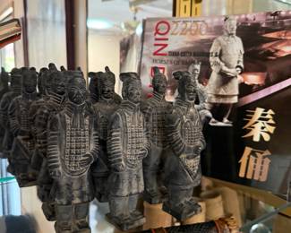 Terracota warriors statues