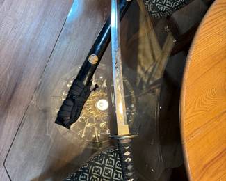 collectible asian sword