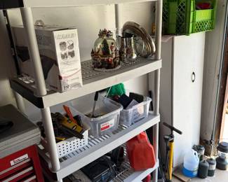 shelving, etc
