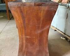 Set of 2 Wood Plant Stand / Side Tables