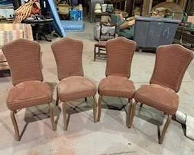 Set of 4 3" Foam Flex Back Chairs