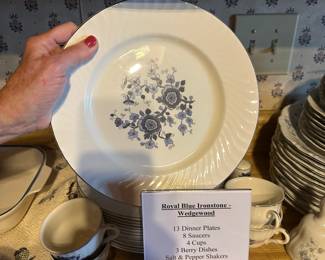 Royal Blue Ironstone Wedgewood