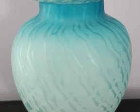 Antique Satin Art Glass Vase