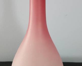 Lovely Antique Thomas Webb Peach Blow Vase