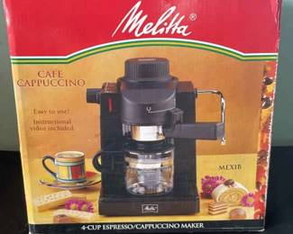 Melita Cafe Cappuccino Maker