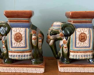 Set Of Elephant Statues