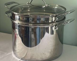 Stockpot With Strainer Insert