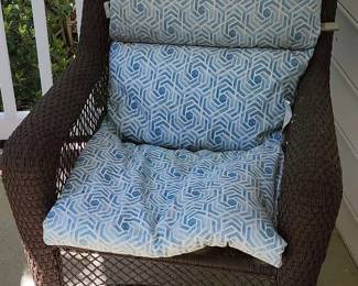 Greendale Home Fashions Outdoor High Back Chair Cushion