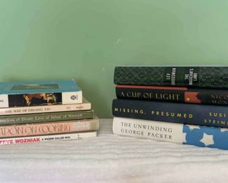 Mix of Fiction Nonfiction Books