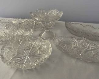 Cut Glass Assortment