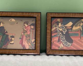 Two Wagami Paper Prints