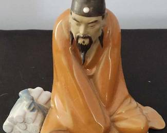 Vintage Wan Jiang Ceramic Figurine