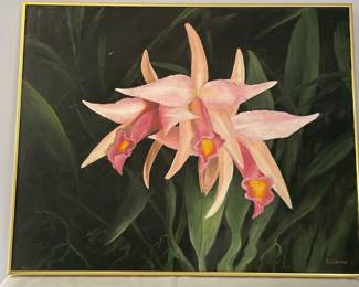 Orchid Painting