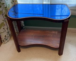 Mirrortop Side Table