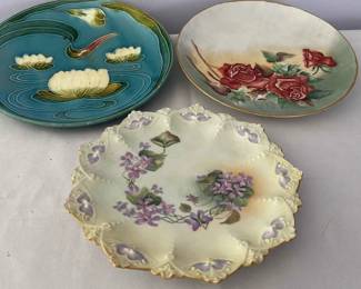 Trio Of Decorative Plates