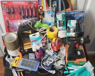 Huge Mystery Lot Of Garage Items