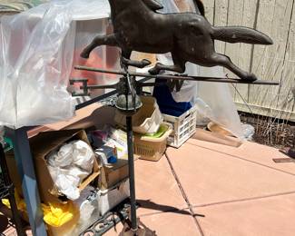 Weather Vane Horse purchased in 1970s