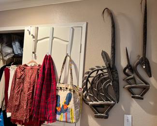 African Head Dress Sculptures