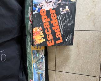 Escape Ladder Covered Awning perfect for camping