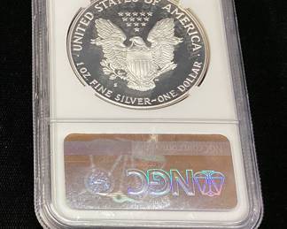 1988-S SILVER AMERICAN EAGLE PF69 ULTRA CAMEO