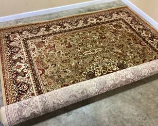 7’10’’ by 9’10’’ CASHMERE GOLD ZEPHYR AREA RUG
