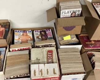 LARGE GROUP 300+ PLAYBOY, PENTHOUSE MAGAZINES & OTHERS