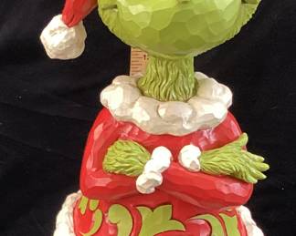 JIM SHORE CHRISTMAS GRINCH SCULPTURE