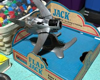 Vintage Monograph “Flap Jack” store display—propeller missing, untested