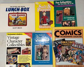 Large assortment antique and collectibles resource/reference books