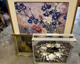 Framed wall decor