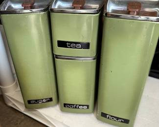 Vintage canister set