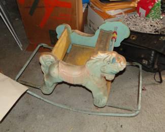 Vintage baby rocker