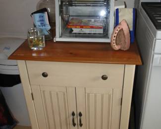 Kitchen island storage