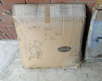New in box older patio furniture