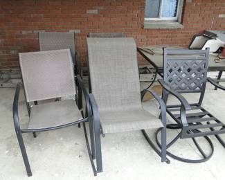 More outdoor furniture