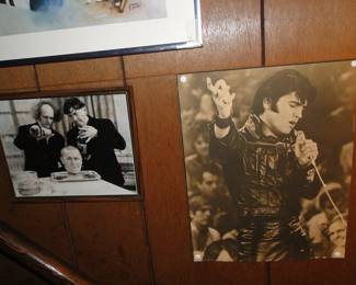 Movie/TV/Music wall art some signed