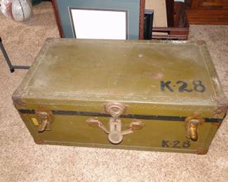 Army trunk