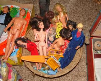 Vintage Barbies and more