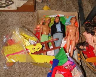 Vintage dolls and doll clothes, Squiggy!