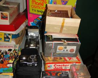 Vintage games and cameras