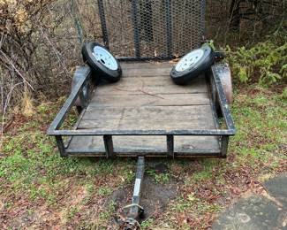 4 Foot x 6 foot Trailer with Spare Tires