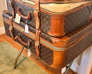 Louis Vuitton luggage